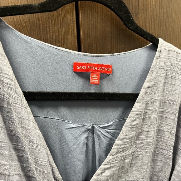 Saks Linen Romper - Picture 2 of 4